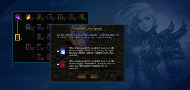 SKILL ENHANCEMENT TREE 2ND PATCH